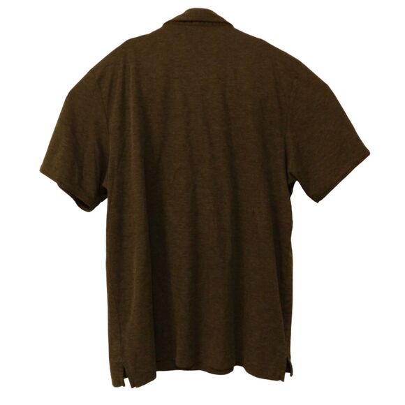 Travis Mathew golf polo shirt mens XL XLarge Gray short sleeve BUTTON collar - Picture 2 of 8